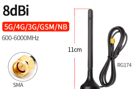 5G Rubber Magnetic Antenna