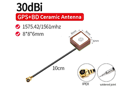A:8*8*6 Mini BD+GPS Ceramic Antenna