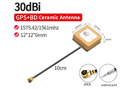 C:12*12*6 Mini BD+GPS Ceramic Antenna