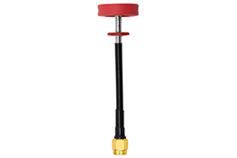 4 Long Red Lollipop Antenna