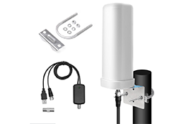 5  10M TV Cylinder TV Antenna F Male connector