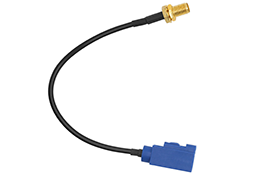 2 Blue FAK Female To SMA Female Hole 174 Cable
