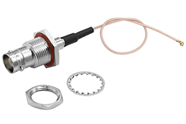 6  10CM Cable IPEX To Waterproof BNC Female 28 Thread 178 Cable