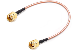 7 30CM dual SMA Male Pin 316 Cable